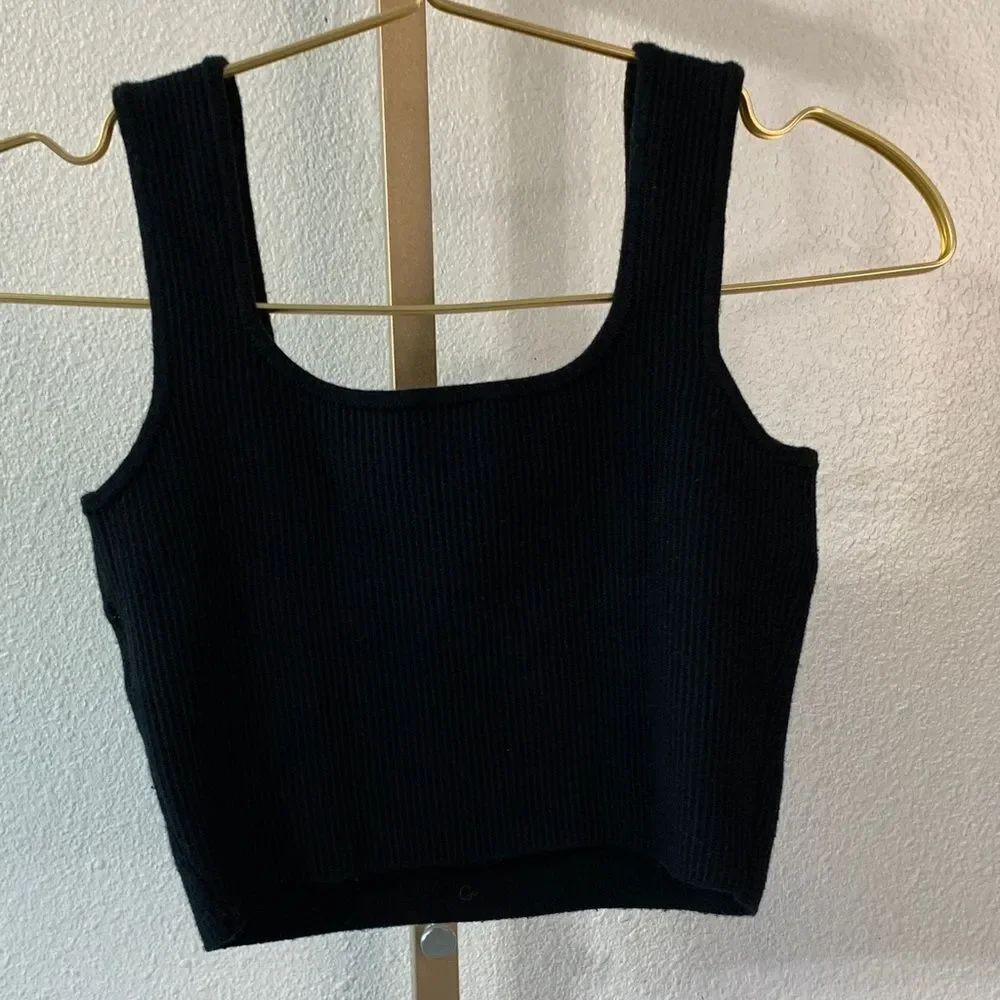 Abercrombie & Fitch Midnight Ribbed Tank Top-Size XS - Picture 4 of 5